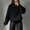 ATTACHE bluza just black